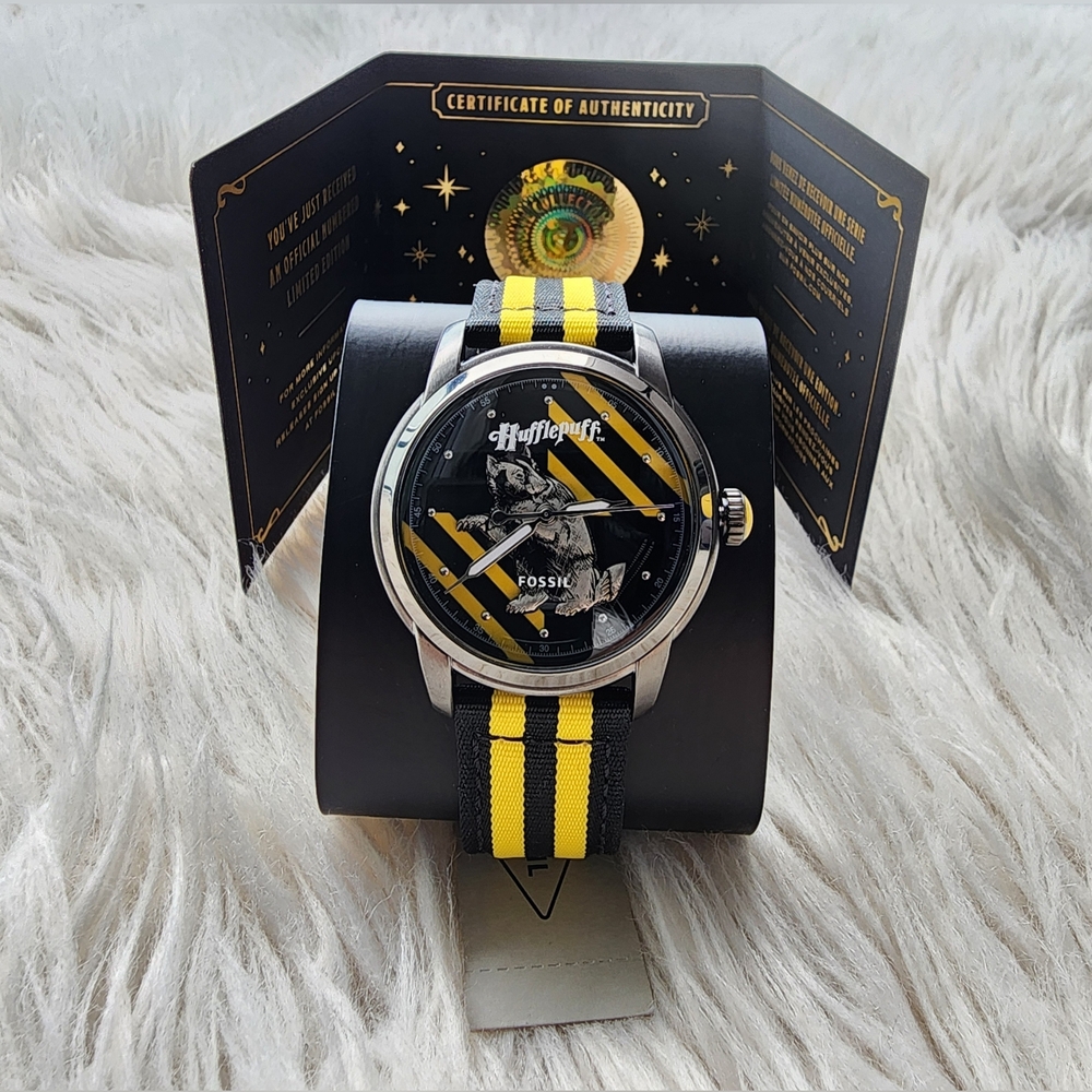 🔮🪄Fossil Harry Potter Limited Edition Watch Black and YellowOriginal Brand New